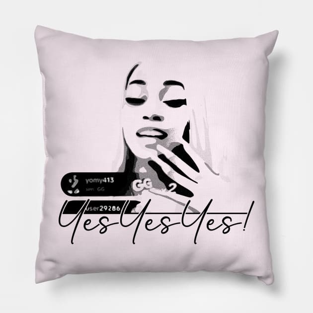 Yes Yes Yes | Strong woman | Ice Cream So Good | Gang gang | Back to School | Dorm decor | College shirt | TikTok Pinkydoll NPC Pillow by TikTokShop