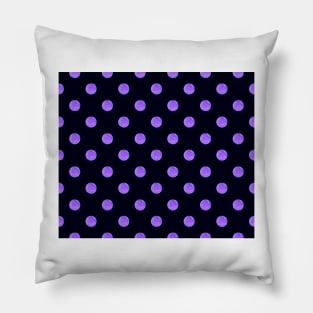 Purple dots Pillow