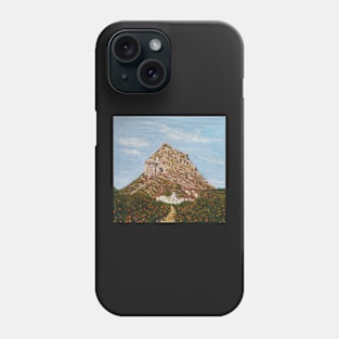 MOUNTAIN MONTGO AND THE ORANGE GROVES, JAVEA, SPAIN Phone Case