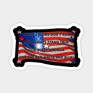 God Bless America Magnet