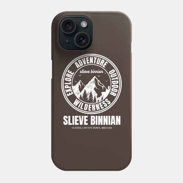 Ireland Mountains, Slieve Binnian Mountain Phone Case by Eire