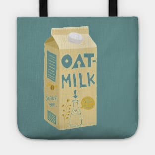 Oat Milk Box Carton Tote