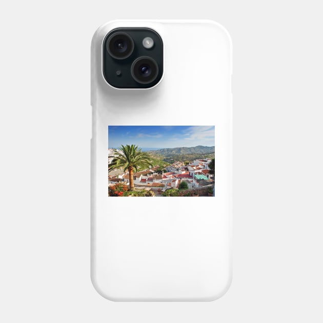 Frigiliana Andalusia Costa del Sol Spain Phone Case by AndyEvansPhotos