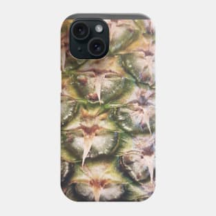 Pineapple, Close Up, Be Sweet and Wear a Crown Phone Case