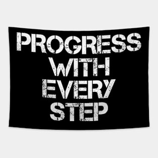 Progress With Every Step Tapestry