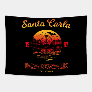 Santa Carla Boardwalk Tapestry