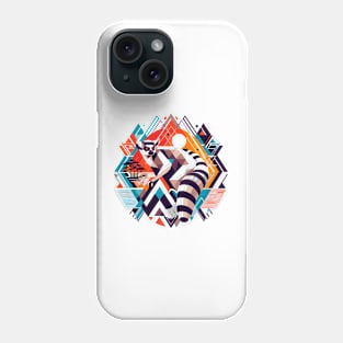 Abstract Animal Lemur 1 Phone Case