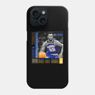 Andrew Wiggins Paper Poster Phone Case