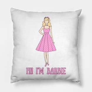 Barbie Doll- movie Pillow