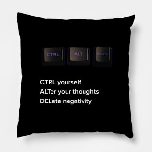 CTRL +ALT+ DEL Pillow