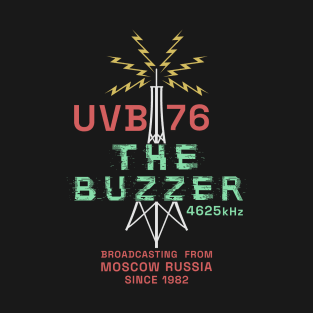 UVB 76 The Buzzer Russian Radio T-Shirt