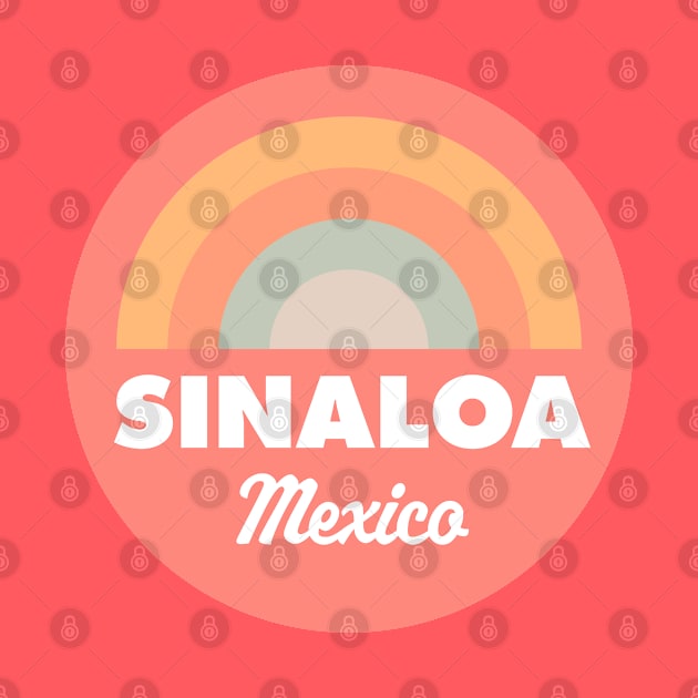 Sinaloa Retro Orange Rainbow by modeoftravel