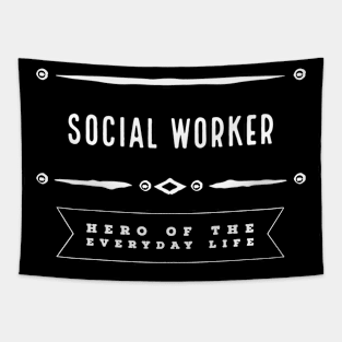 Social Worker | Everyday Hero Tapestry