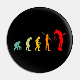 Evolution Tennisman idee cadeau Homme Pin