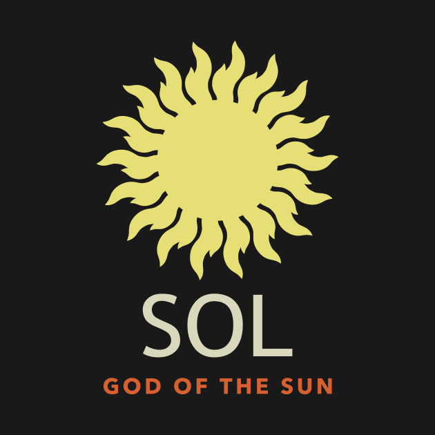 Sol Ancient Roman God of the Sun by AgemaApparel