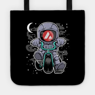 Astronaut Avalanche AVAX Coin To The Moon Crypto Token Cryptocurrency Wallet Birthday Gift For Men Women Kids Tote