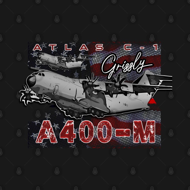 A400-M C-1 Military European Aircraft by aeroloversclothing