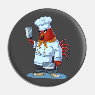 Chicken Chef Pin