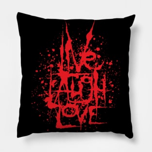 Live Laugh Love Pillow