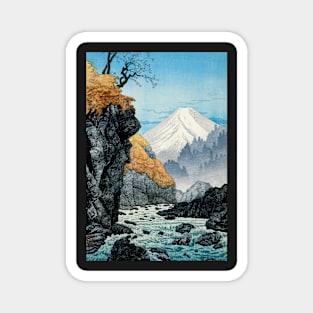 Foot of Mount Ashitaka - Japanese Art Hiroaki Takahashi Magnet