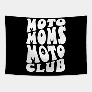 Moto Moms Moto Club Tapestry