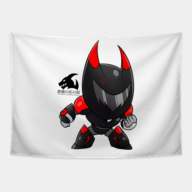 Shadow Armor Chibi Tapestry by CaioAD