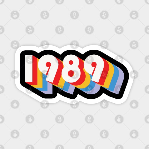 1989 Birthday Magnet by Emma