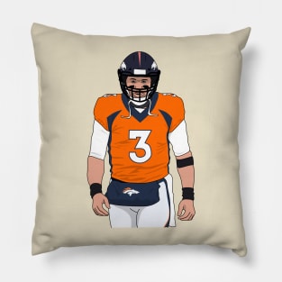 russell is broncos Pillow