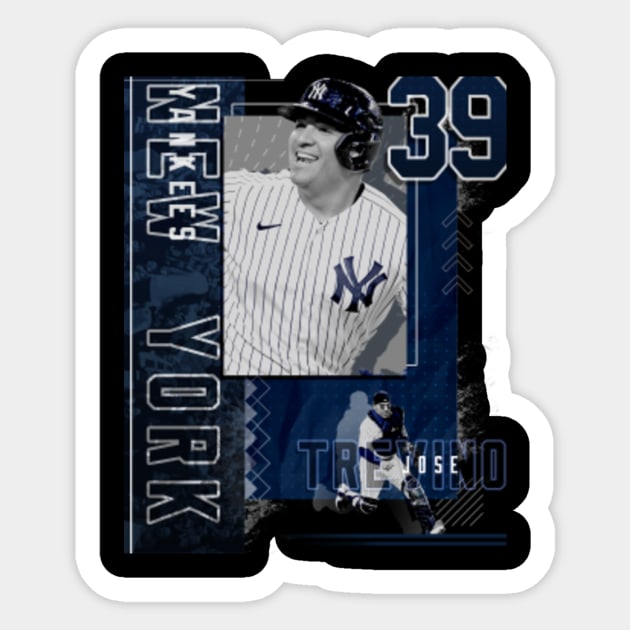 Jose Trevino Baseball Paper Poster Yankees 2 - Jose Trevino