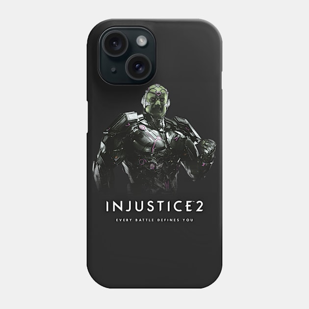 Injustice 2 - Brainiac Phone Case by Nykos