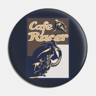 Cafe Racer retro style Pin