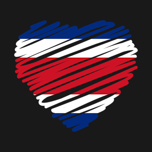 Costa Rican Flag T-Shirt