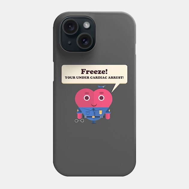 You have the right to remain affectionate! Phone Case by shimmyshammy