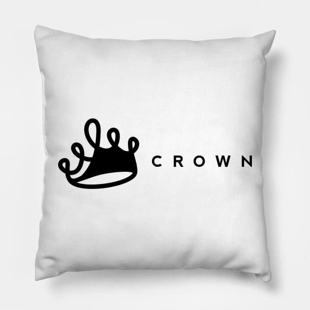 Crown Pillow by Whatastory