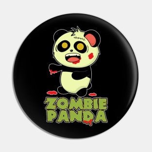 zombie panda Pin