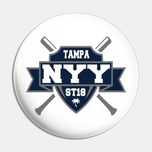 Tampa, Florida Spring Baseball Pin