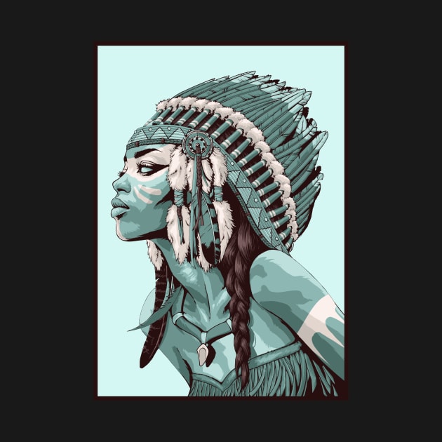 Native American by Tinebra