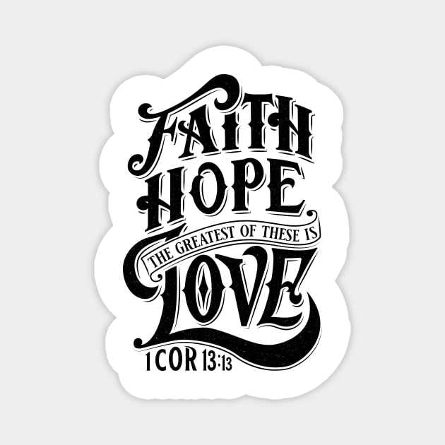 Faith Hope Love: Dark Magnet by Ian Moss Creative