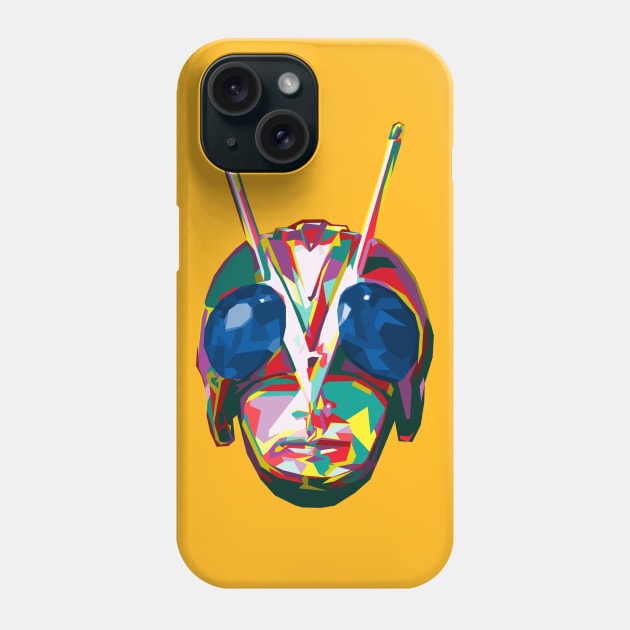 Colorful Riderman Phone Case by Bajingseng