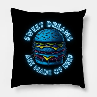 Burger Sweet Dreams Are Made Of Beef Pillow