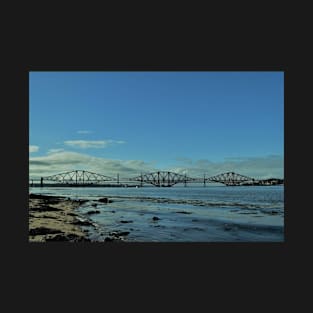 The Forth Rail Bridge At Dusk T-Shirt