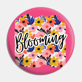 Pretty Flowers of Spring Blooming Pin