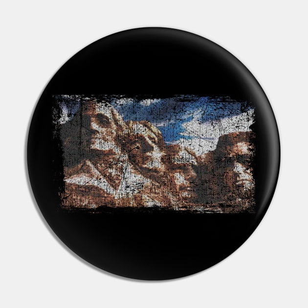 Mount Rushmore Pin by TheAllGoodCompany