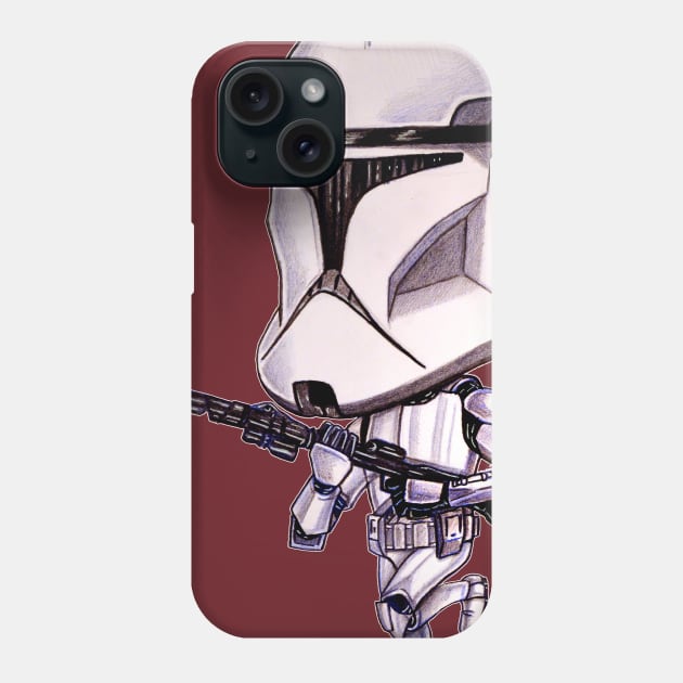 Clone Troop Phone Case by tabslabred