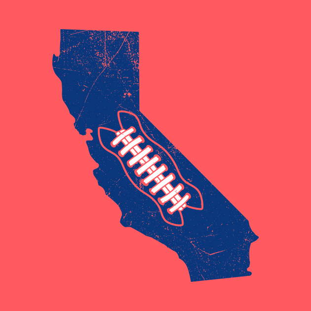 California Football, Retro - Gold by KFig21