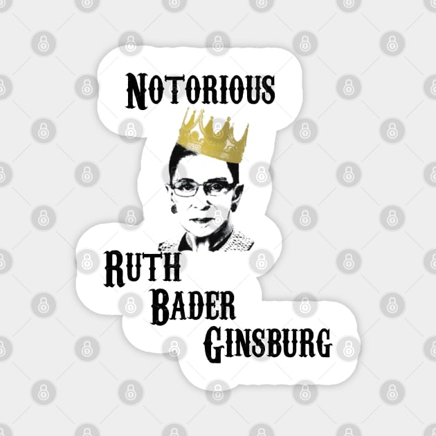 Notorious Ruth Bader Ginsburg Magnet by care store