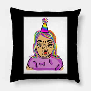 Ugly Baby Birthday Pillow