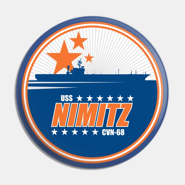 USS Nimitz Patch Pin by TCP