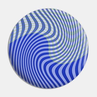 Abstract Wavy lines Pin