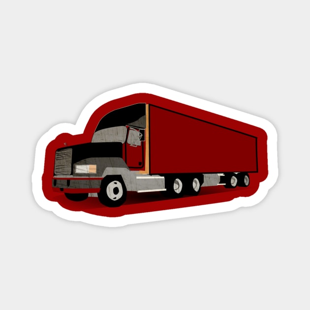 Truck Magnet by Latifa